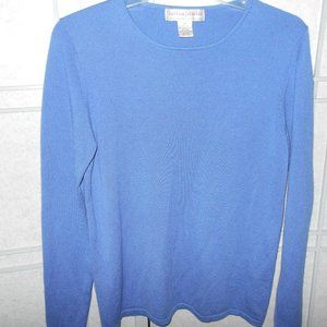 Sutton Studio Blue Crew Neck Sweater